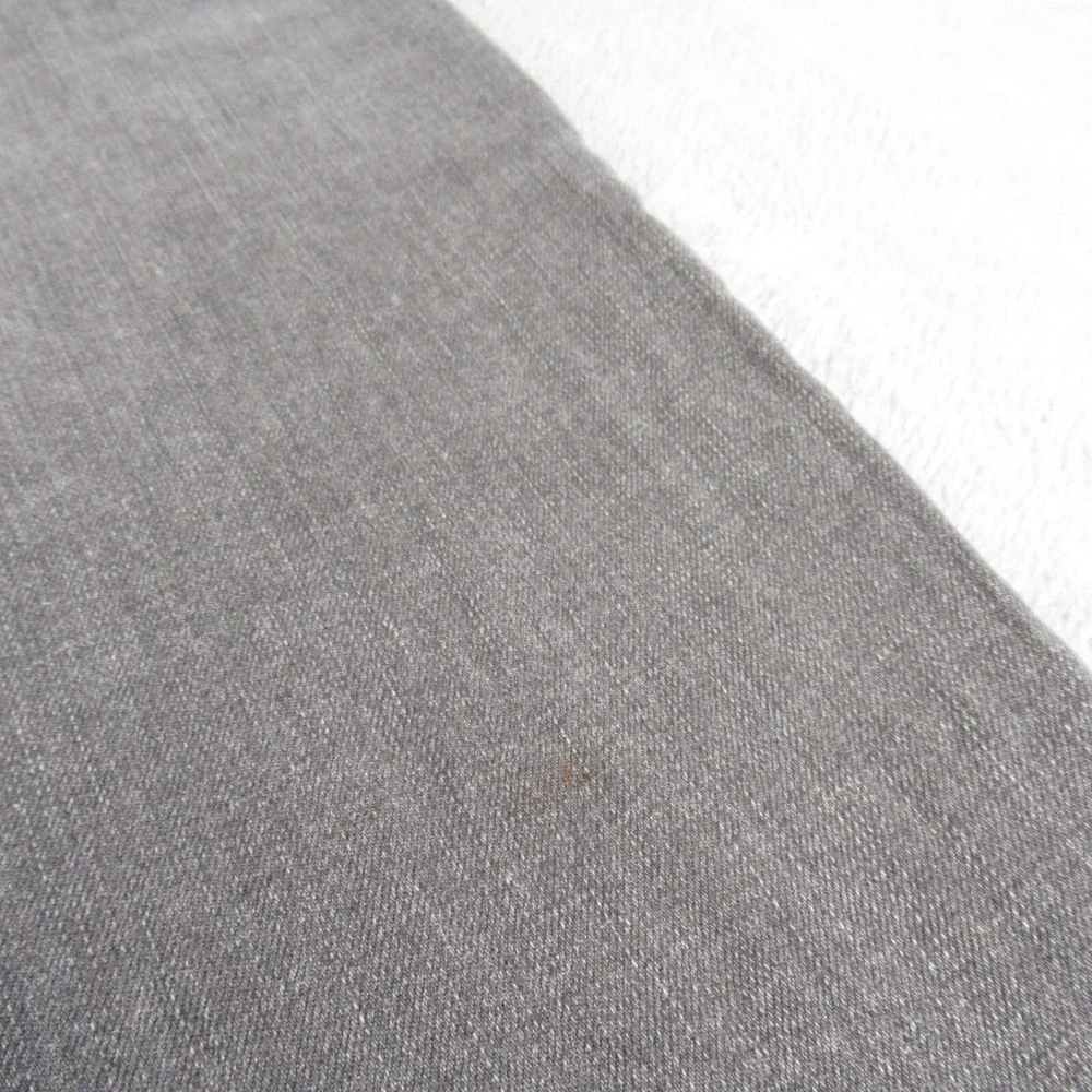LRL Lauren Jeans Heritage Jeans Women 6 Gray Zip Mid Rise Stretch Straight 29x30